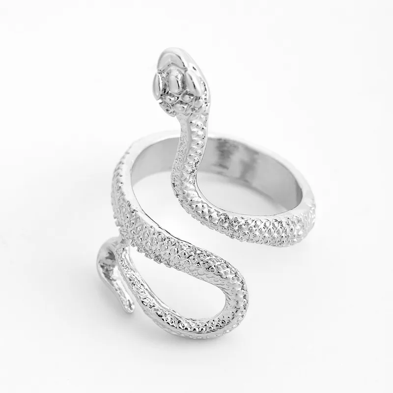 Fashion Snake Metal Open Ring