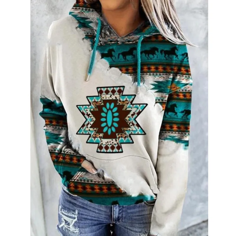 Women's Hoodie Long Sleeve Hoodies & Sweatshirts Fashion Printing