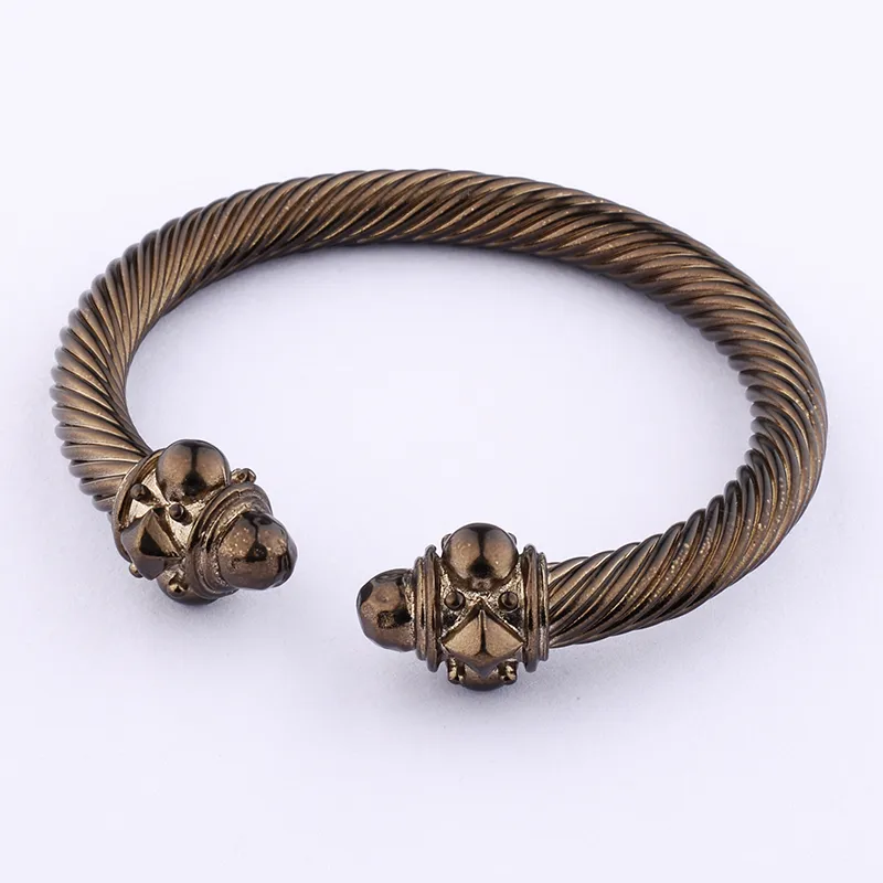 Solid Color Metal Plated Bangle