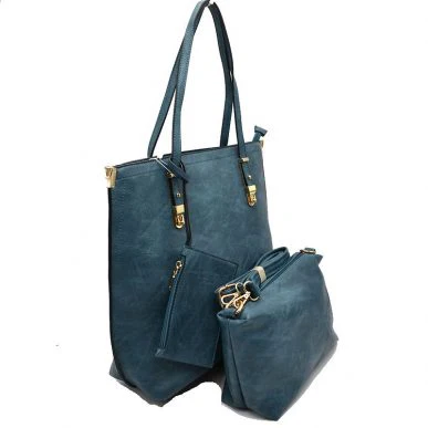 Elegant Faux Leather Tote Bag